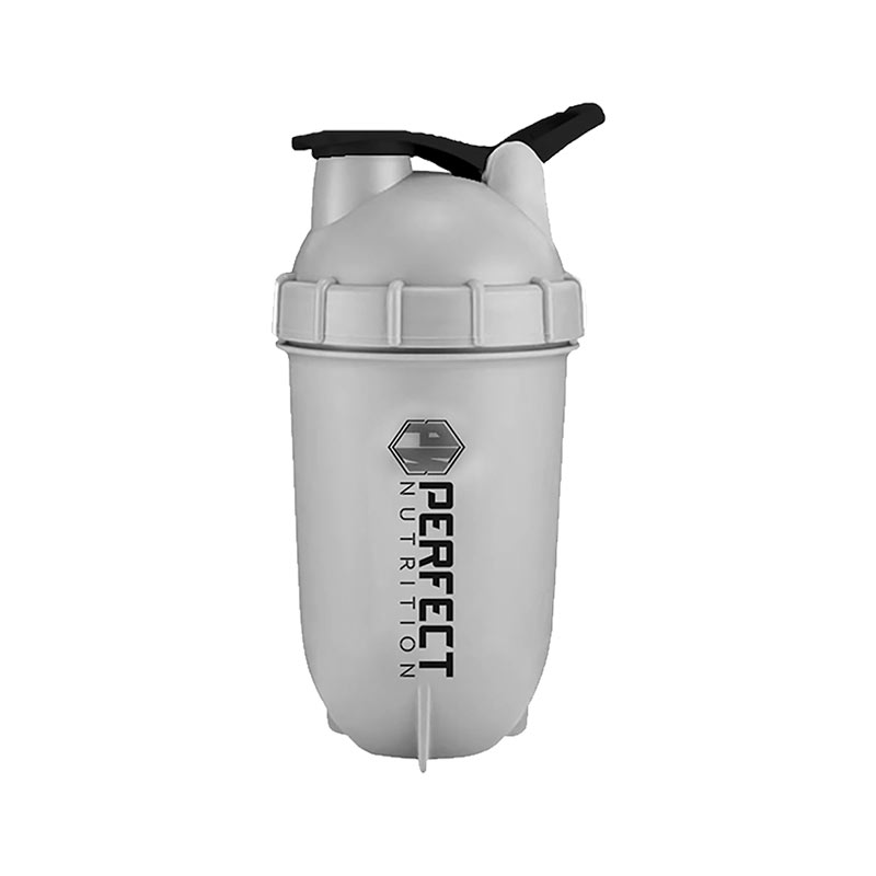 Perfect nutrition shaker nhựa trắng 500ml - bình nước thể thao 500ml, bình nước nhựa 500ml