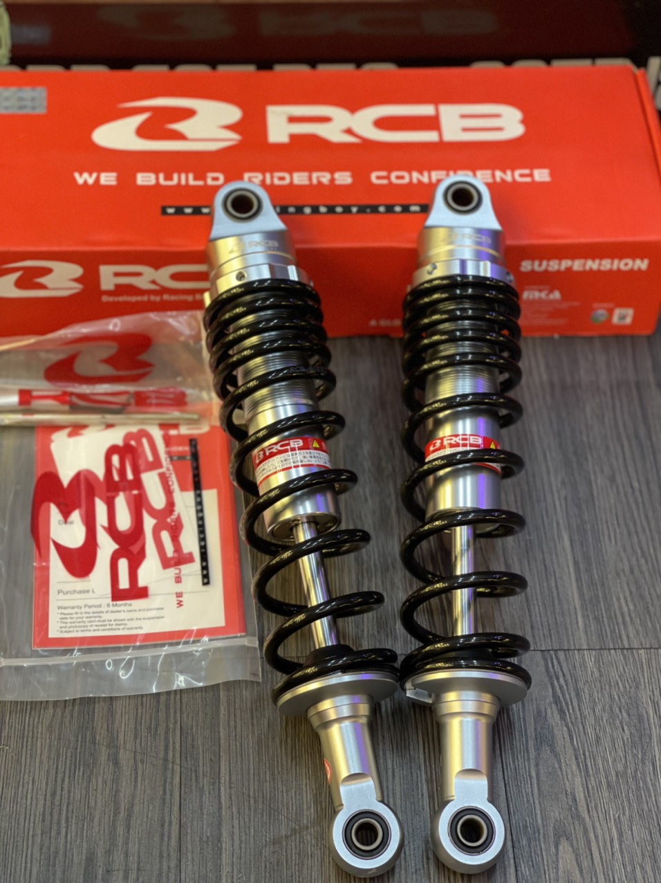 Phuộc sau Wave / future / Dream hiệu Racing boy mẫu C - RCB