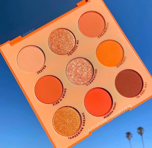 Bảng Màu Mắt Colourpop Orange You Glad