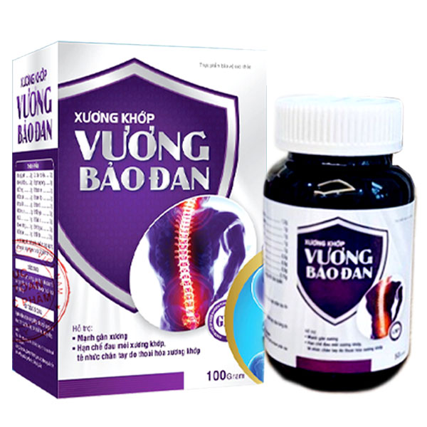 Xương khớp Vương Bảo Đan, hỗ trợ mạnh gân xương, hỗ trợ giảm đau