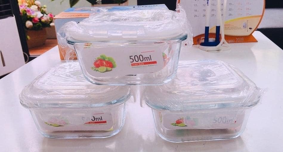 Thố thủy tinh ferroli 500ml