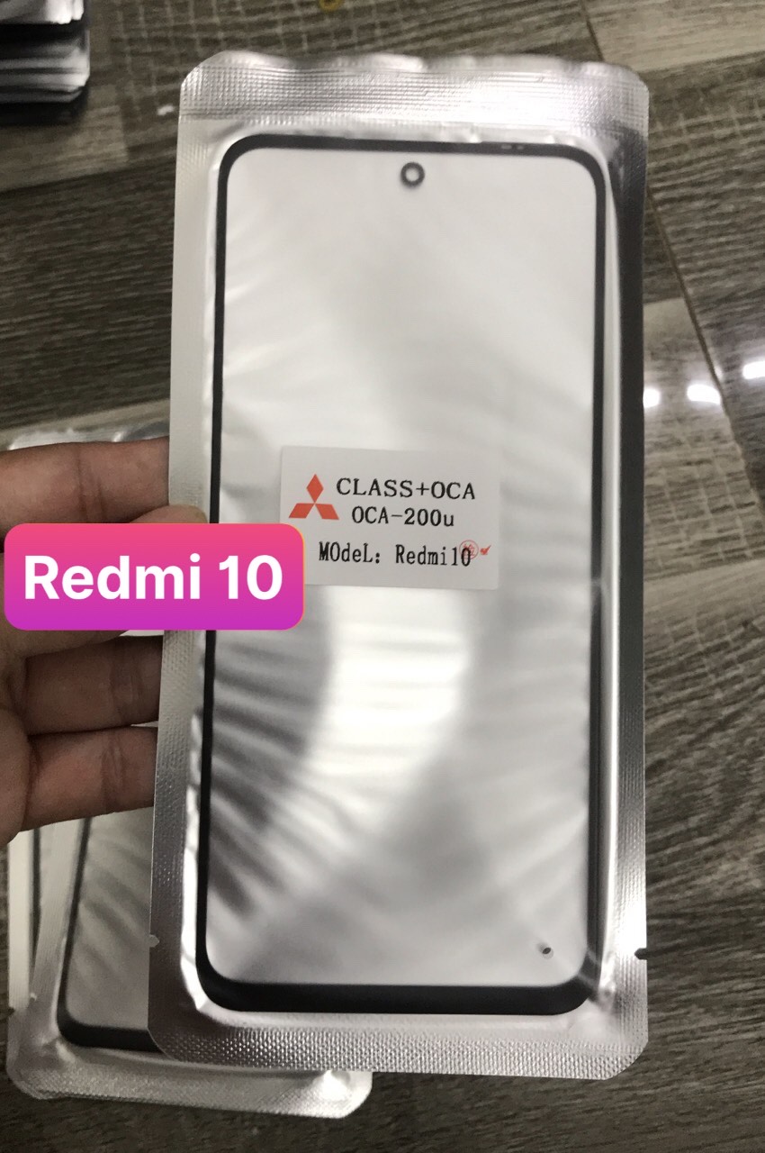 kính ép sãn keo xiaomi Redmi 10 ( thay khi kính màn hình bị vỡ)