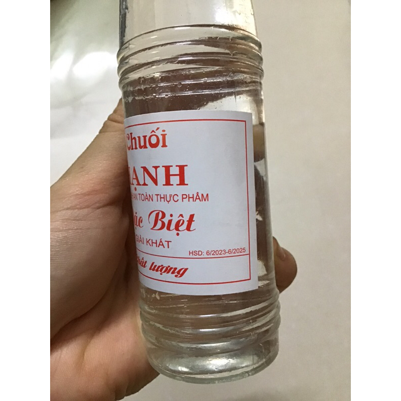 Sỉ dầu chuối chai 250ml ( dầu chuối dùng cho chè )