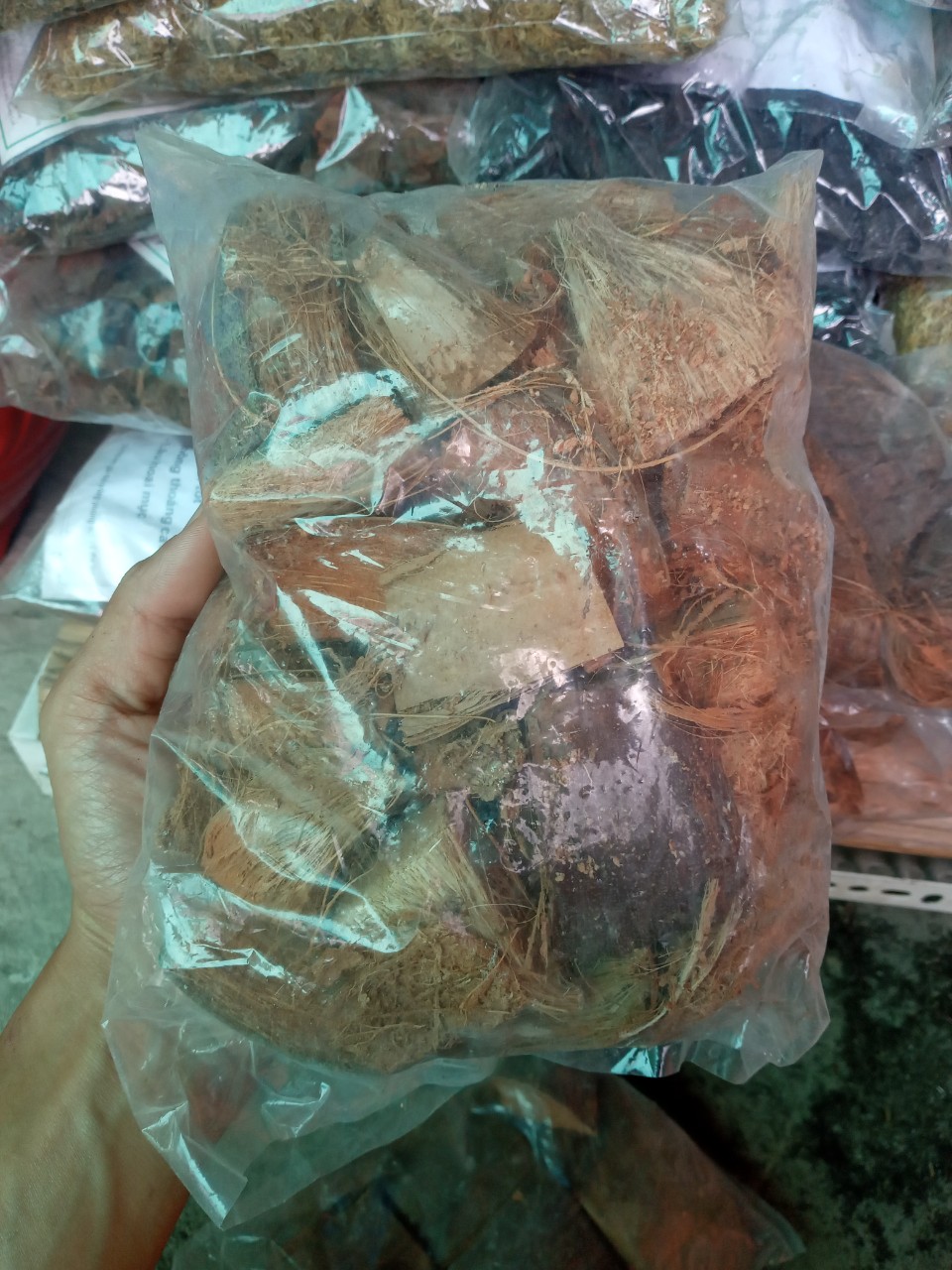 Xơ Dừa Đã Xử Lý Trồng Lan - Túi 200g
