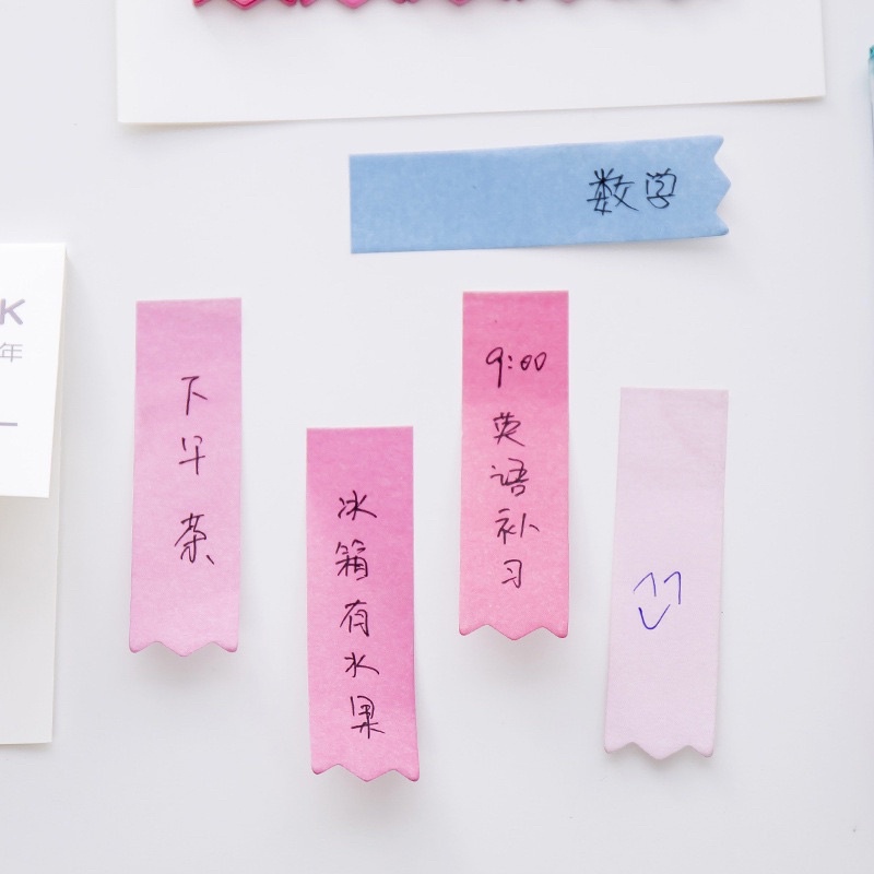 Giấy Ghi Chú Note Màu Trơn Đơn Giản