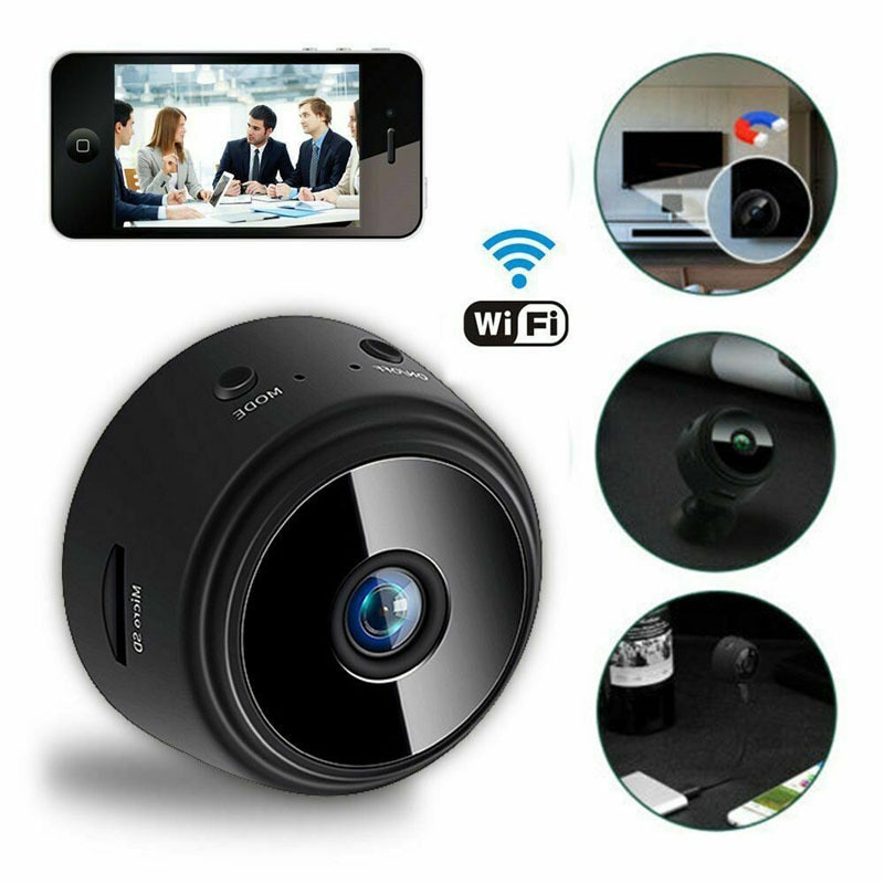 Camera mini wifi a9 , camera siêu nhỏ wifi giám sát video A9 đến từ máy ghi âm ẩn không dây Camera mini Video Wifi camera.