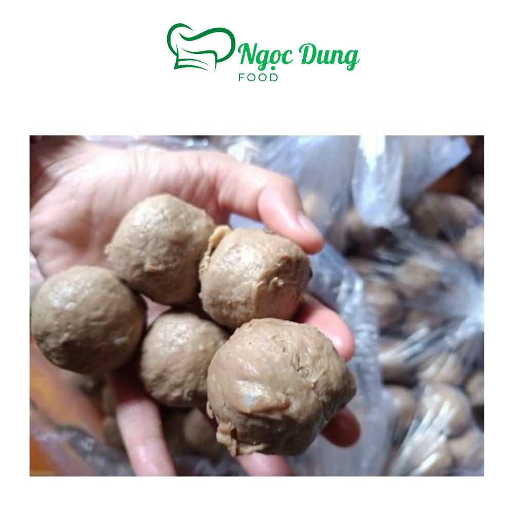 Bò viên nhà làm bao ngon 500g