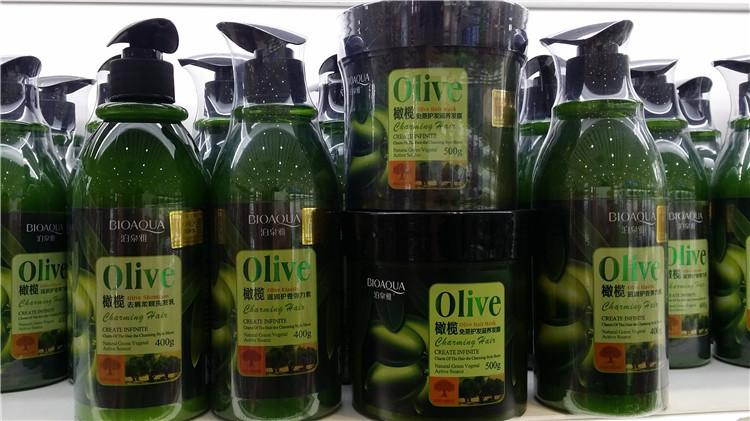 Bộ dầu gội và xả Olive 400ml  siêu mượt