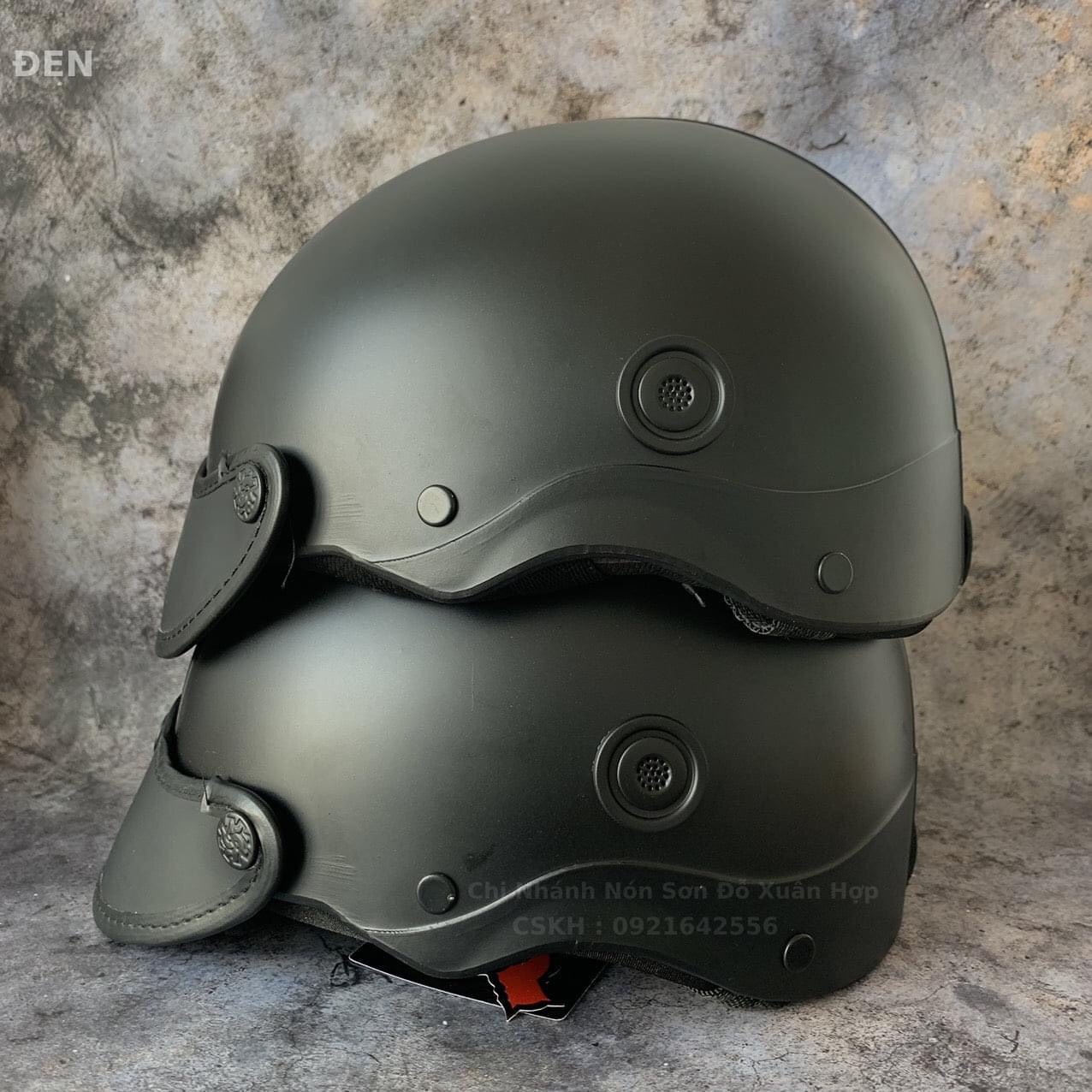 Nôn Bảo Hiểm  Sơn Nhám nửa Đầu Thời Trang, Thông Gió, FREE SIZE Nam Nữ