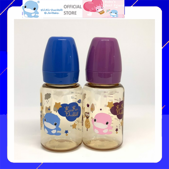 Bình sữa cổ thường nhựa PPSU 140ml ku5854