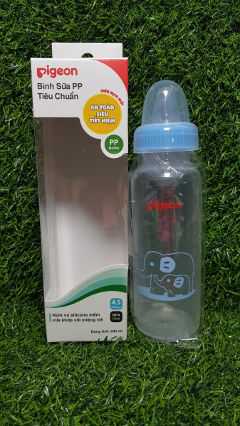 Bình sữa Pigeon nhựa PP 120ml