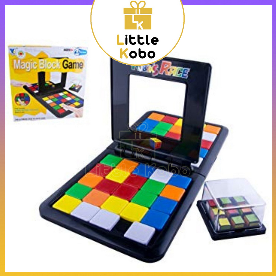 Rubik Đại Chiến Boardgame Magic Block Rubic Biến Thể Board Game Đồ Chơi Trí Tuệ Trẻ Em Phát Triển Tư Duy - Little Kobo