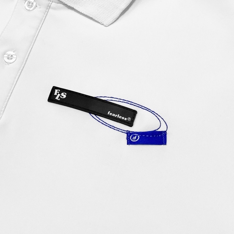 Áo thun polo oversize FEARLESS FLS vải poly