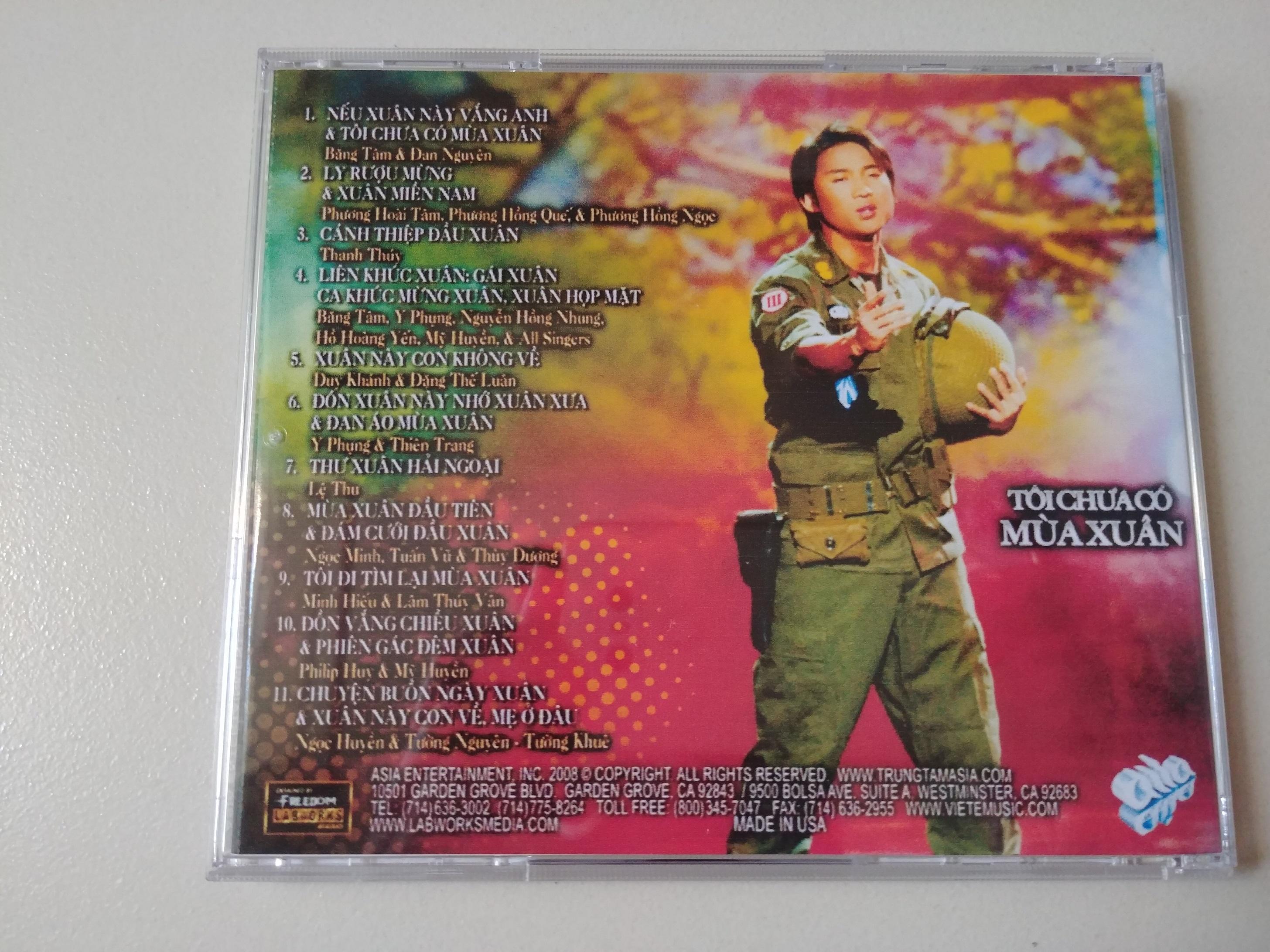 CD Tôi Chưa Có Mùa Xuân - Trung Tâm Asia | Lazada.vn