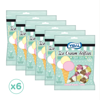 6 gói kẹo dẻo hình cây kem Vidal 100g gói thumbnail