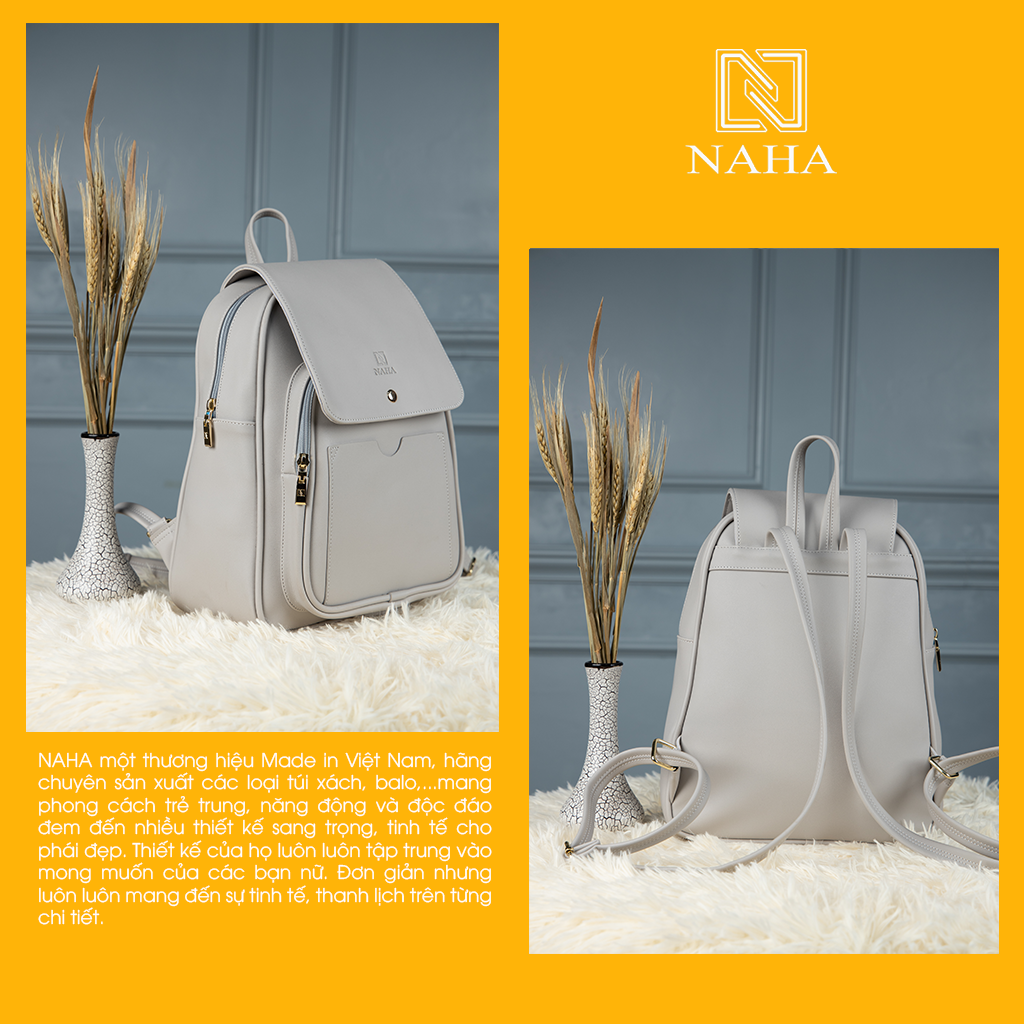 Balo Nữ Mini Thời Trang NAHA BL04 - Bảo Hành 12 Tháng