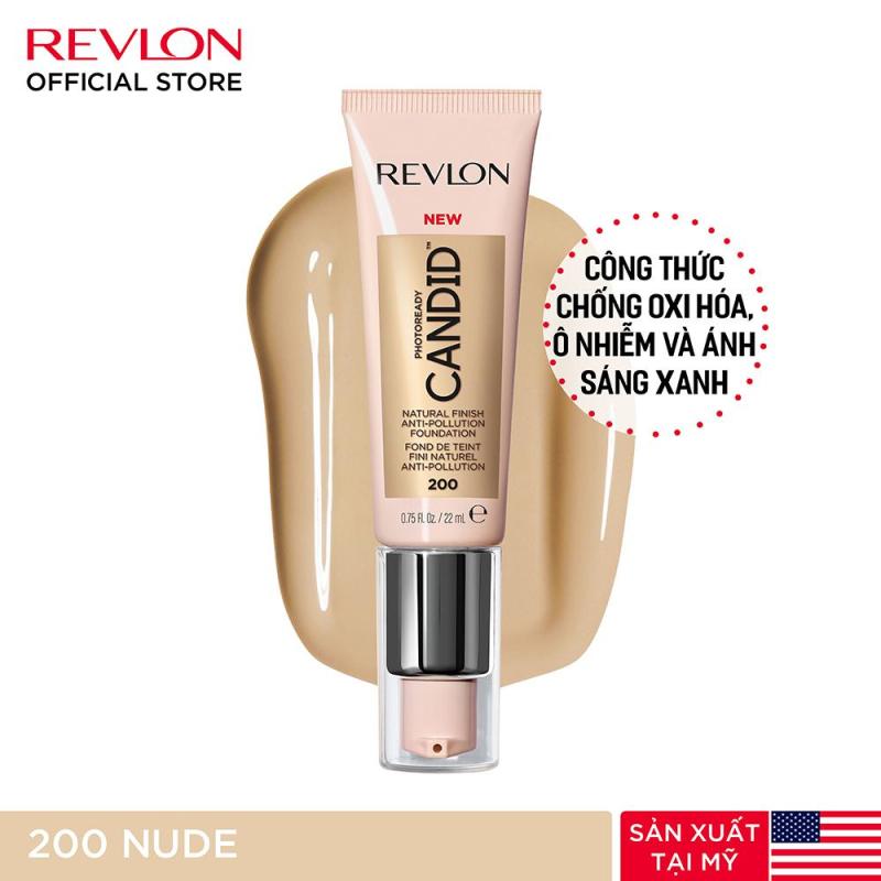 Kem nền chuyên nghiệp Revlon PhotoReady Candid™ Natural Finish Anti-pollution 22ml
