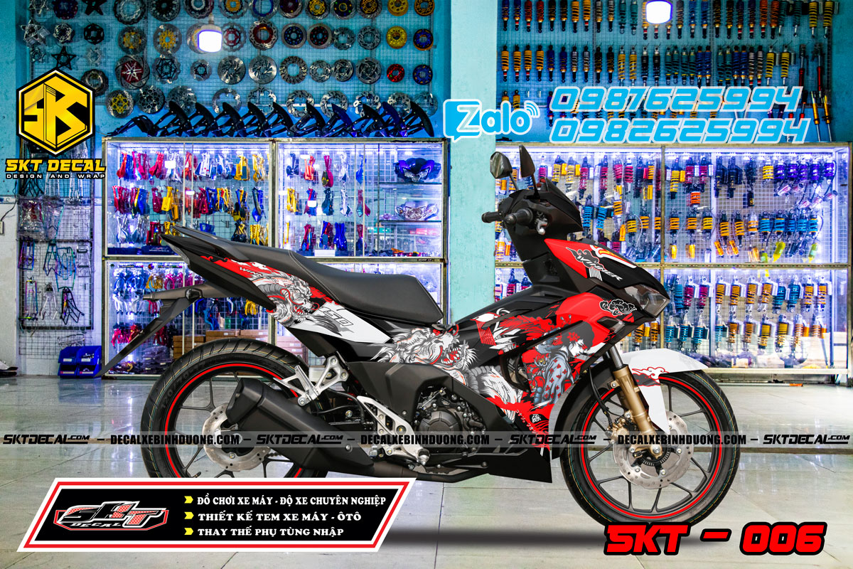 Tem trùm winner x v3 đỏ đen samurai 006