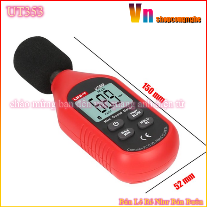 UT353 máy đo tiếng ồn mini Uni-Trend