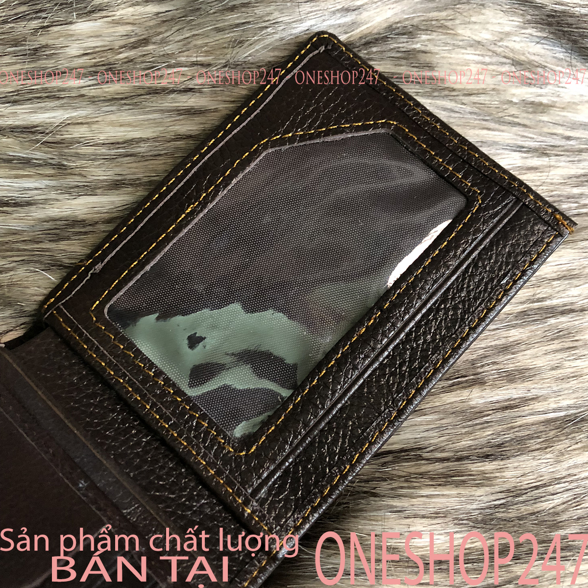 Bóp da nam ví da nam da bò thật 100% chuẩn đẹp xịn xò ONESHOP247