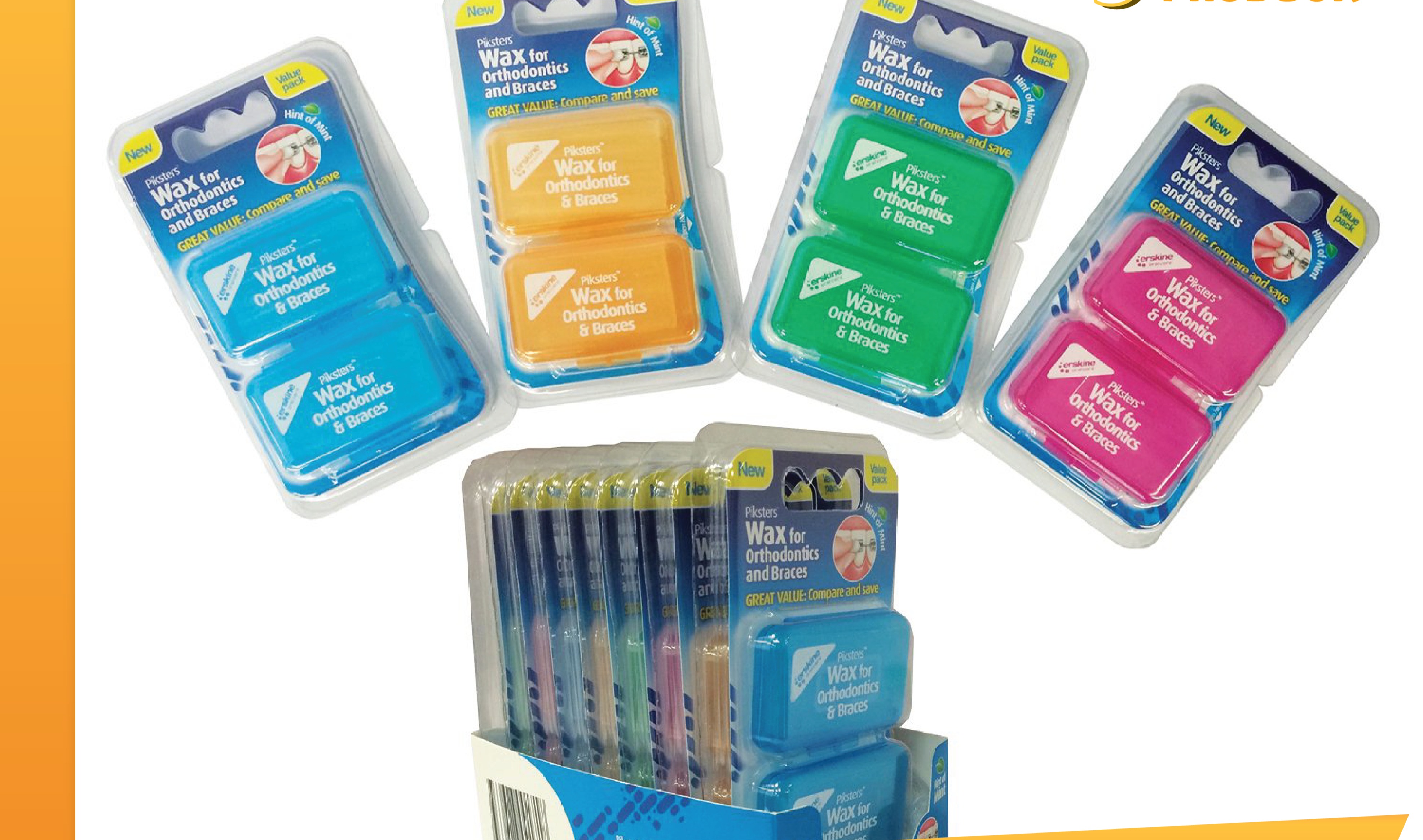 [HCM]Sáp che mắc cài chỉnh nha - Piksters