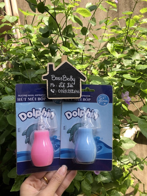 Hút Mũi Bóng Bóp Tay Dolphin