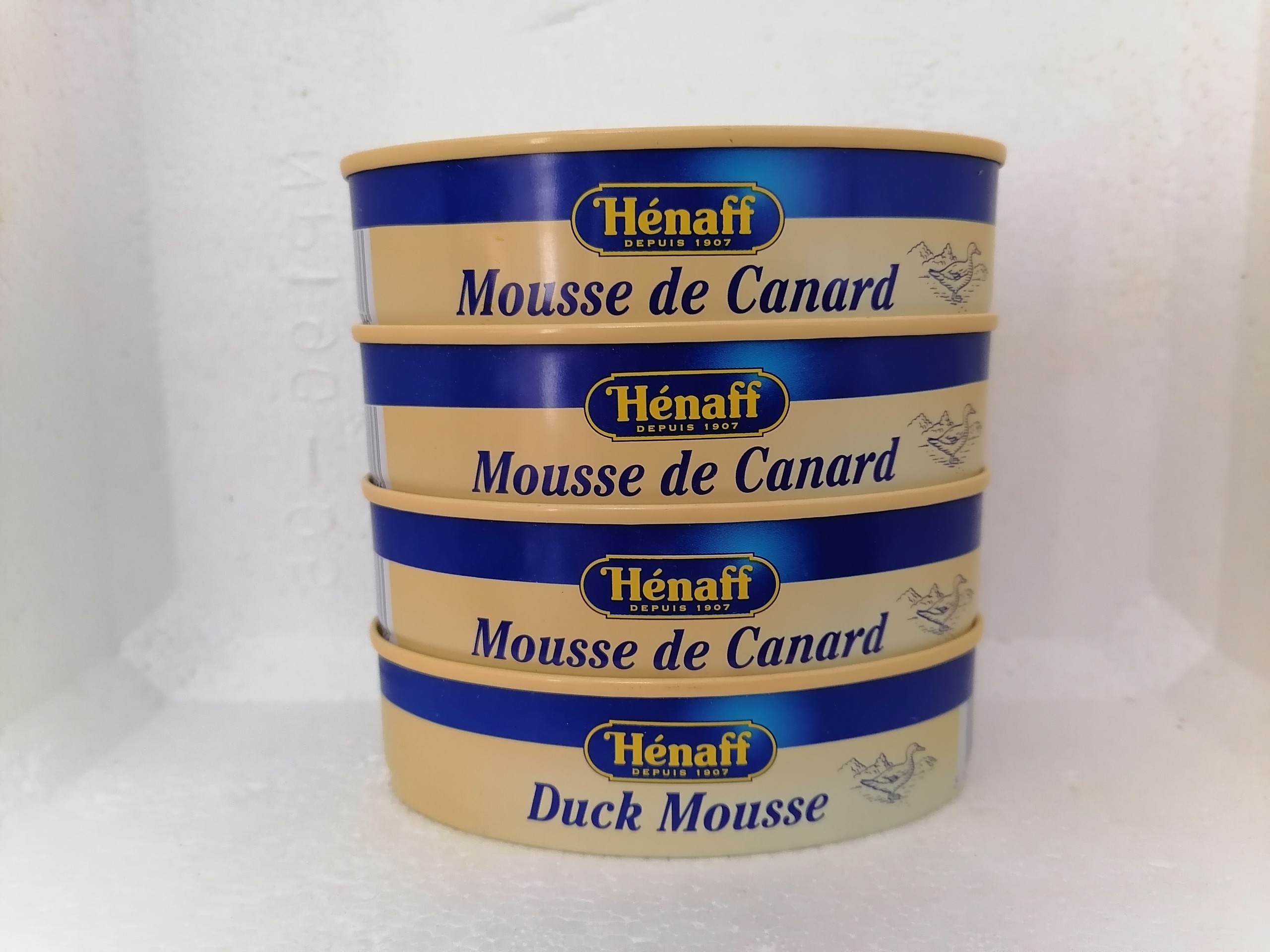 [Hộp 115g] PA TÊ GAN VỊT [France] HENAFF Duck Mousse