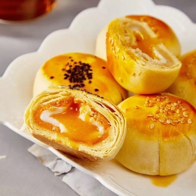 Bánh trứng chảy thùng 2.5kg.