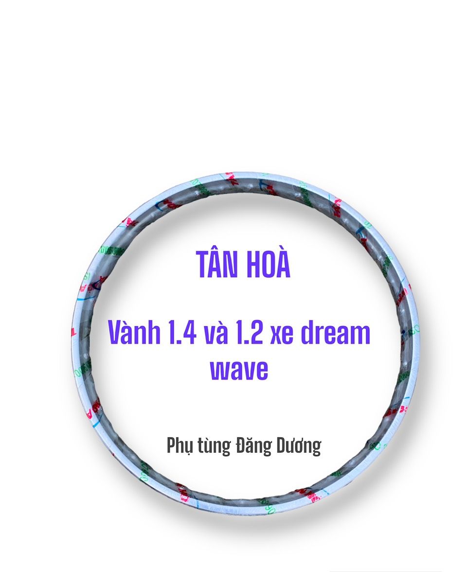 Cặp vành,Niềng xe dream,wave,cup 81 chính hãng TÂN HÒA