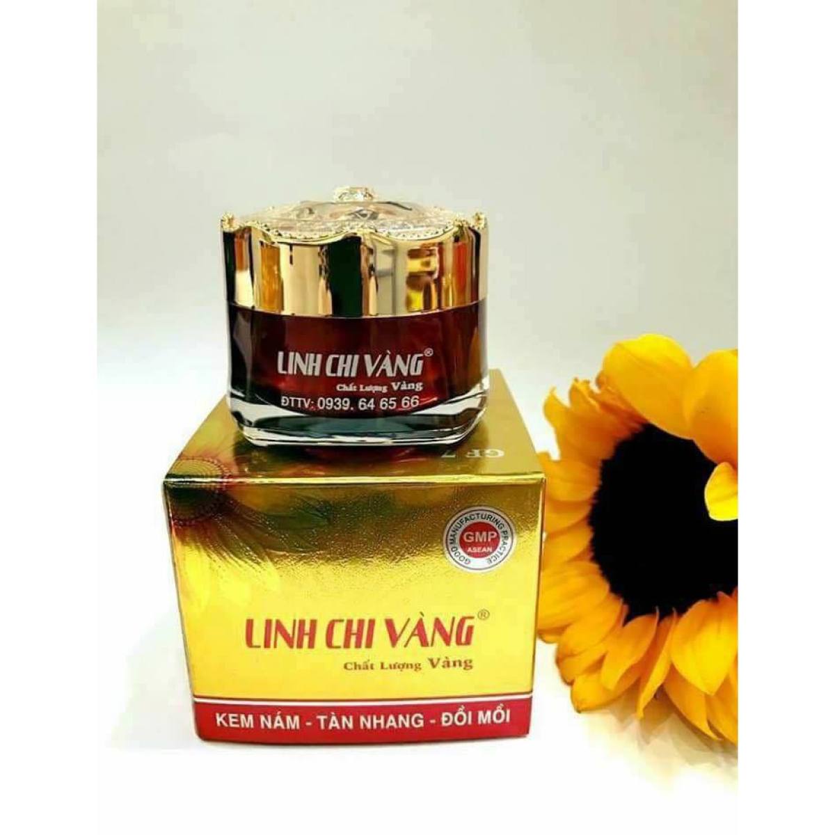 [HCM]KEM NÁM TÀN NHANG ĐỒI MỒI LINH CHI VÀNG 25G