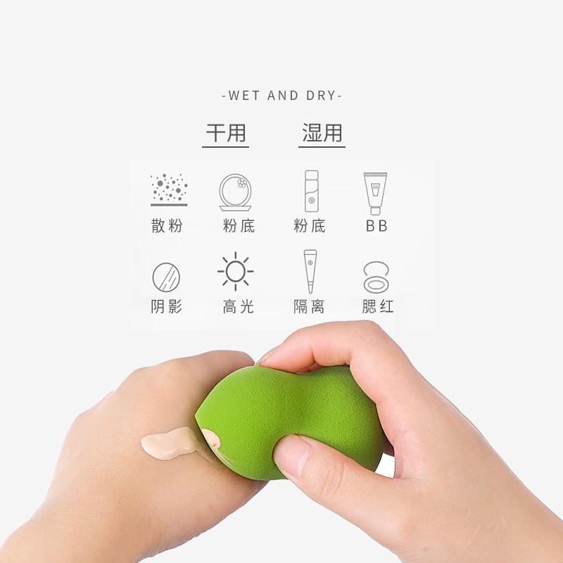 Mút tán kem nền, mút trang điểm