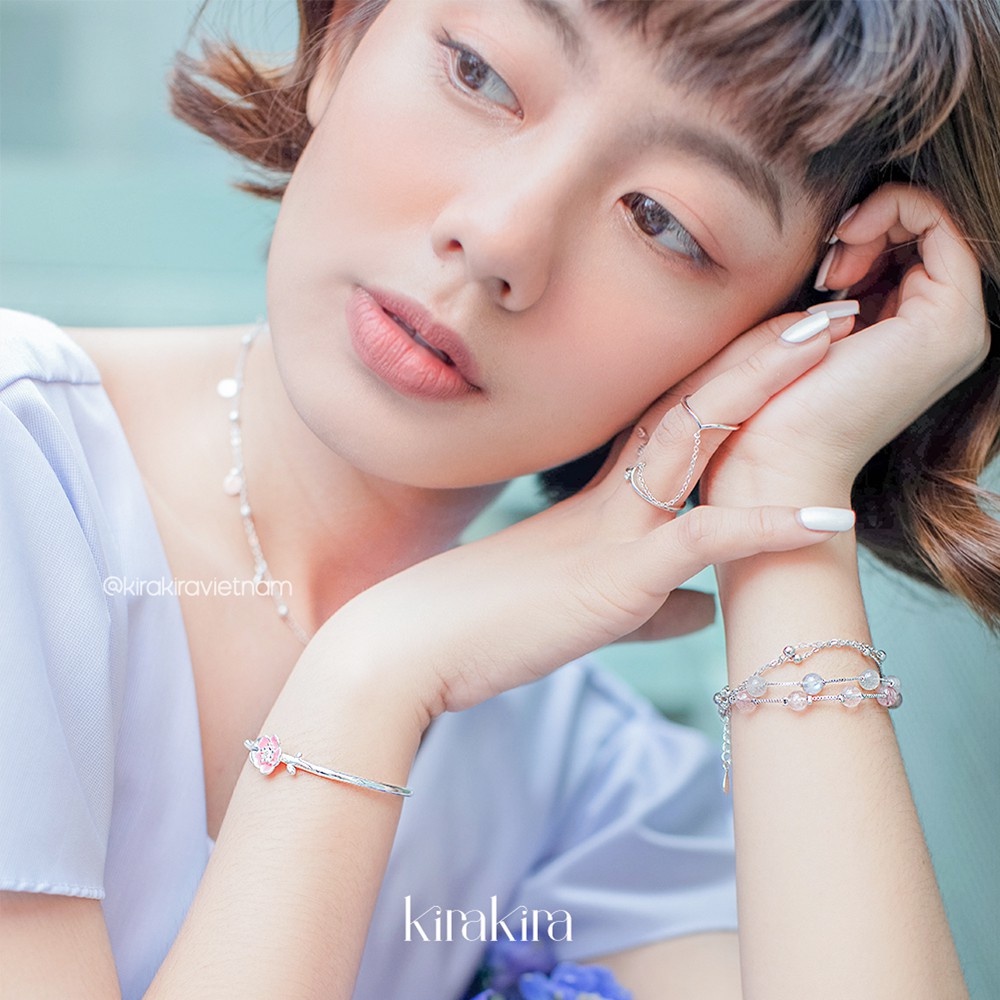 Nhẫn kiểu dây xích thời trang CHAIN đeo 2 kiểu