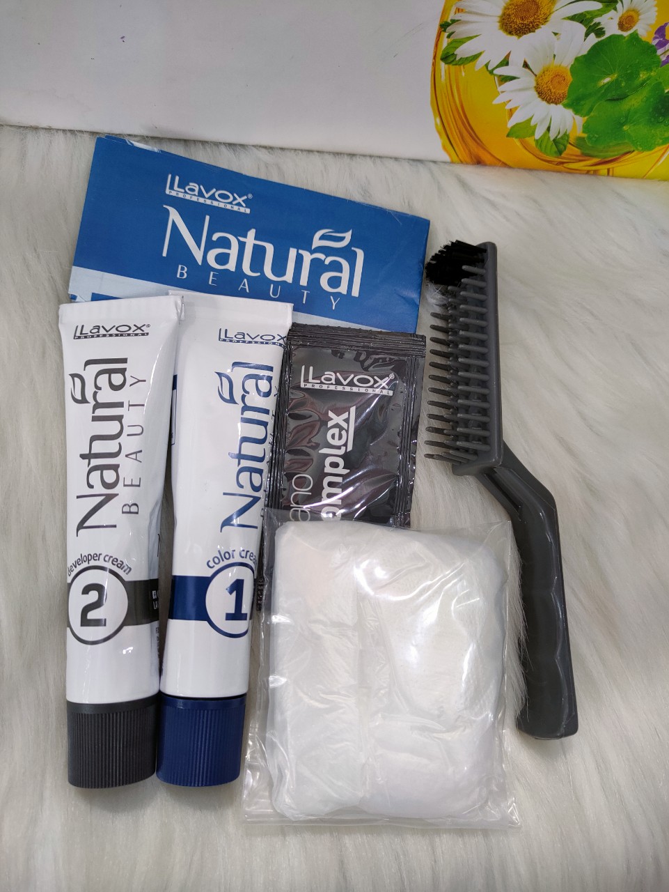 Nhuộm phủ bạc Lavox Natural