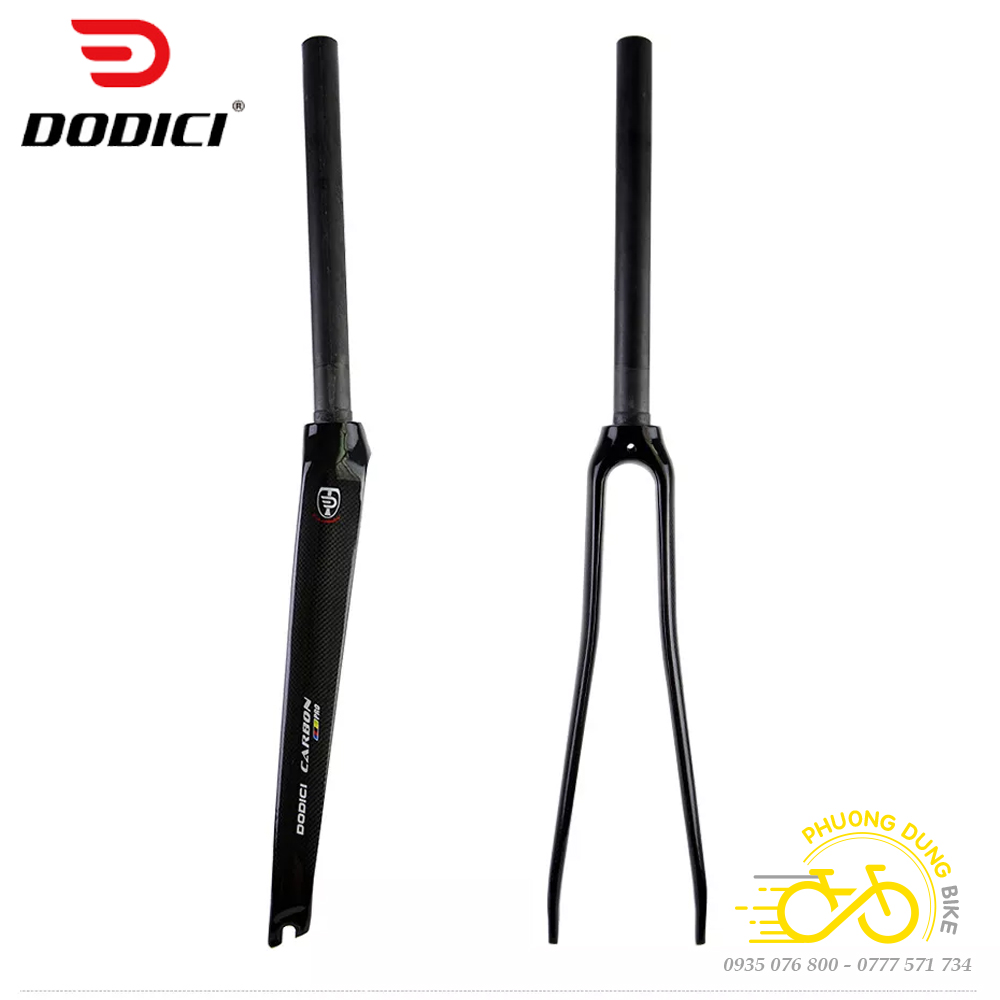 Phuộc (Fork) xe đạp đua Carbon T800 DODICI 700C
