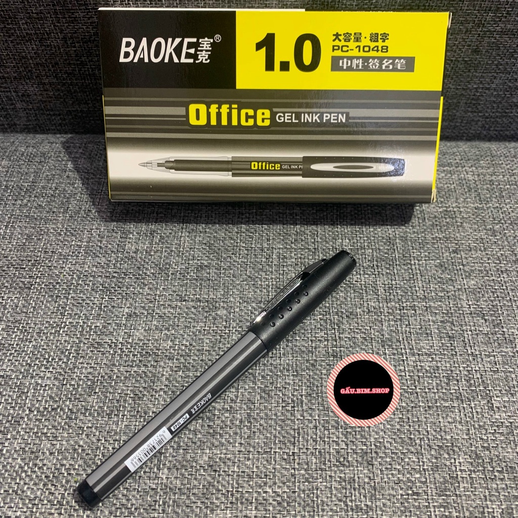Hộp 12 Bút ký BAOKE PC-1048 ngòi 1.0 mmm