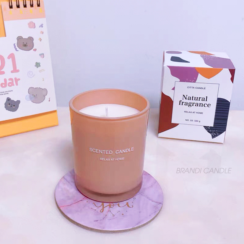 Nến Thơm Handmade Citta Relax At Home Hũ 4 Màu