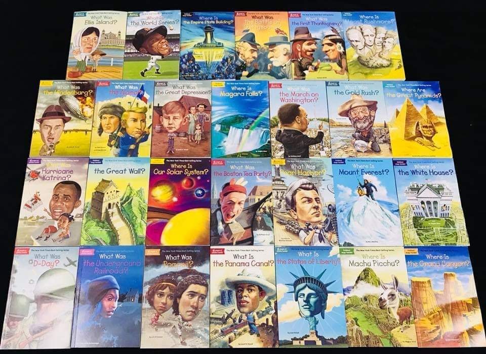 [Sách Nhập Khẩu] What Was/Is - Where Was/Is - 27 Books