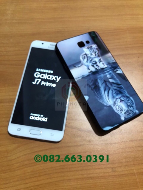 in hình ốp lưng Samsung J7 prime/ J7 plus / J7 pro theo yêu cầu ốp dẻo và ốp kính chống bể