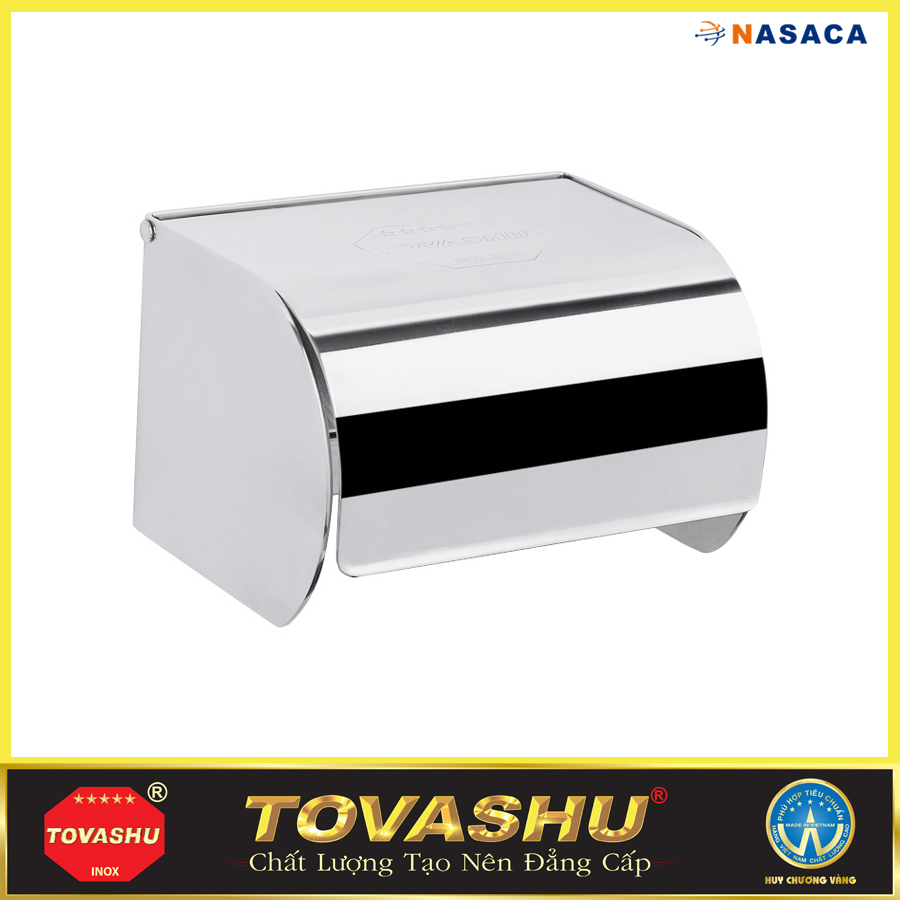Hộp Giấy Vệ Sinh Tovashu 304-G8 (inox 304 - bảo hành 20 năm)