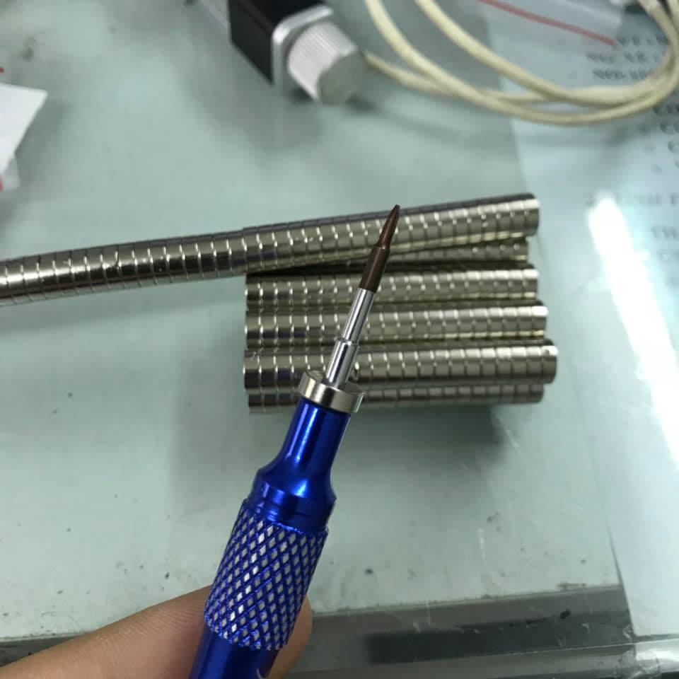 Combo 10 cục nam châm gắn đầu tovit (nam châm vĩnh cửu)