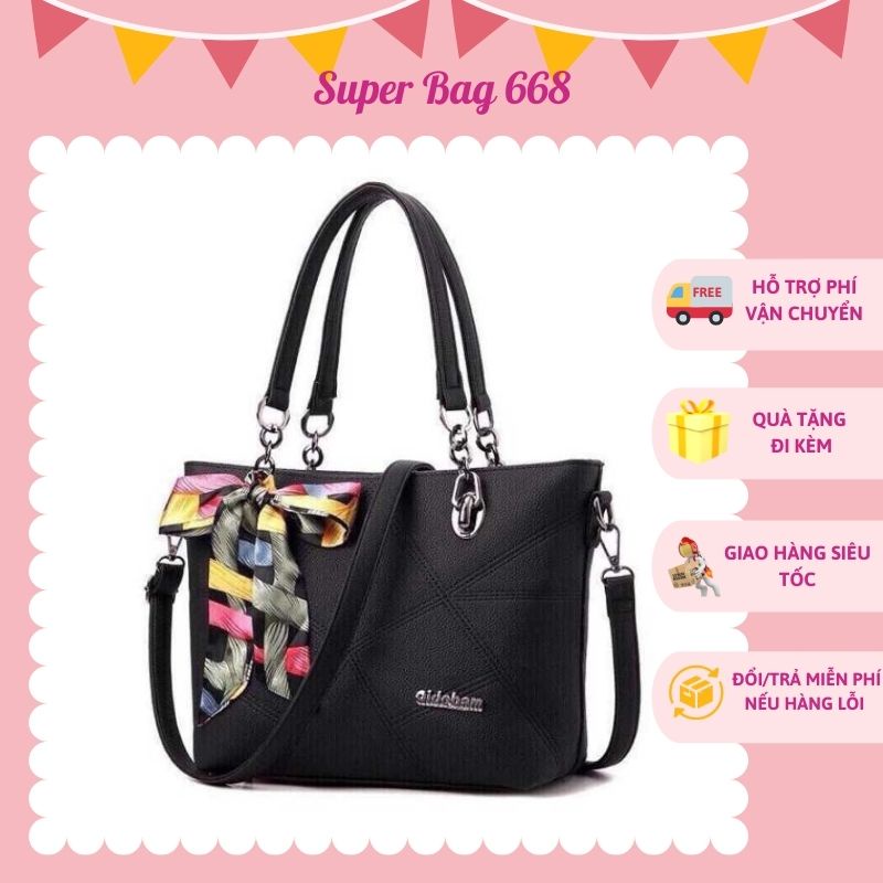 (Tặng Kèm Nơ)Túi Xách Nữ Công Sở Size 35 SPB 80