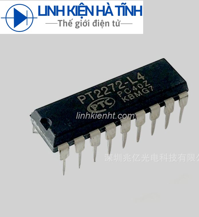 5 con ic nhận rf pt2272-l4 pt2272 dip-18