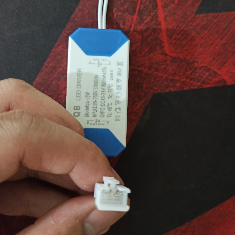 Nguồn đèn Led âm trần 3 màu cho đèn 7w