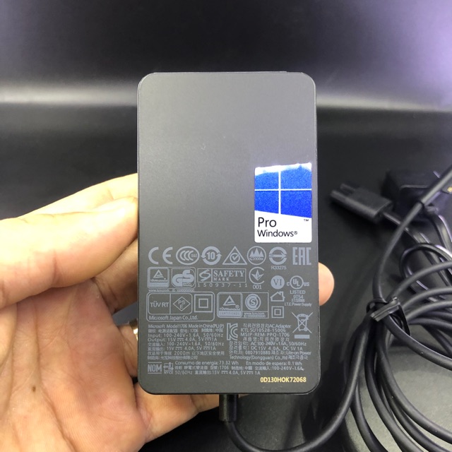 Sạc surface pro 6