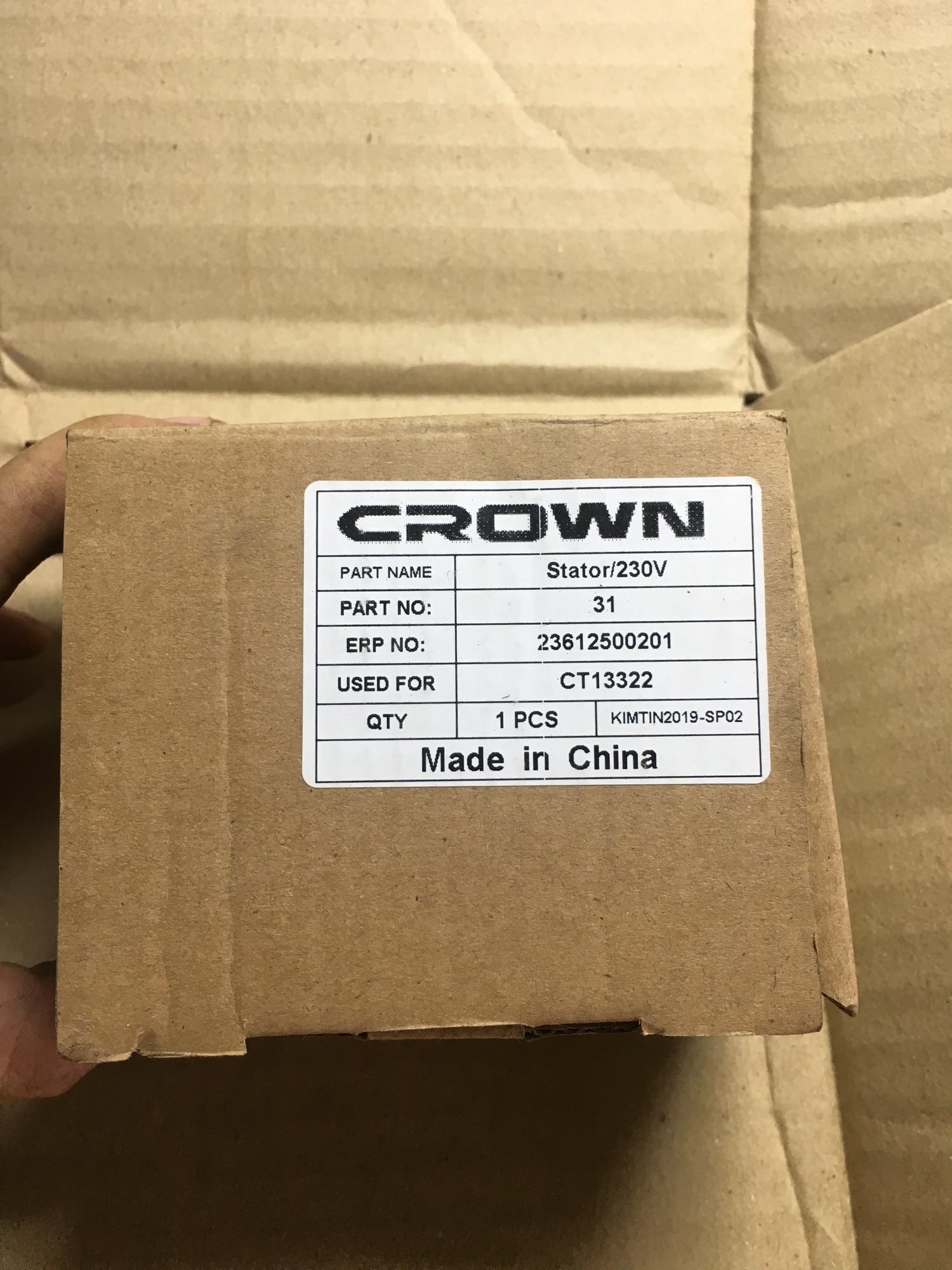 Stator máy mài Crown CT13322