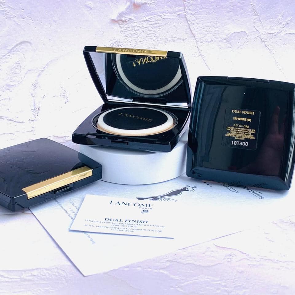 Phấn phủ nén Lancome Paris Dual Finish 19g