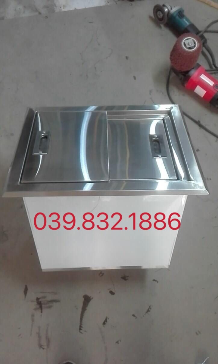 Thùng đá inox quầy bar