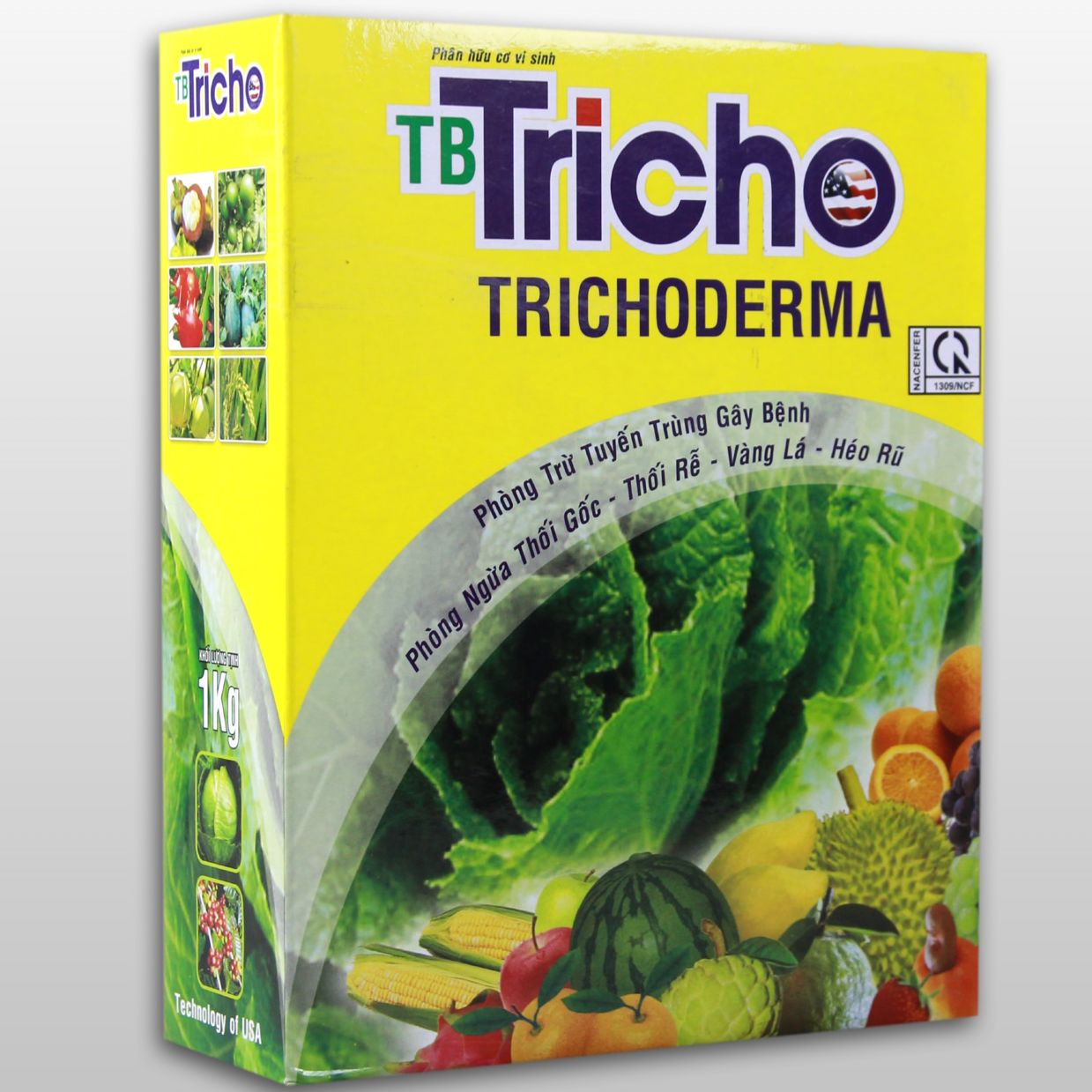 Nấm Đối Kháng Trichoderma (1kg), Phân Hữu Cơ Vi Sinh Tricoderma