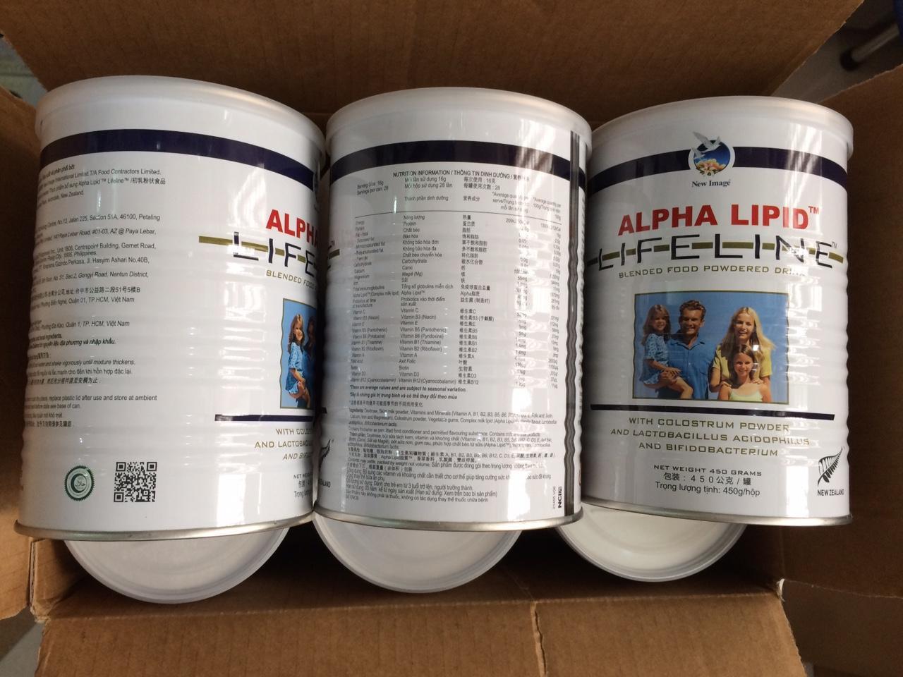 Combo 1 thùng sữa alpha lipid newzeland