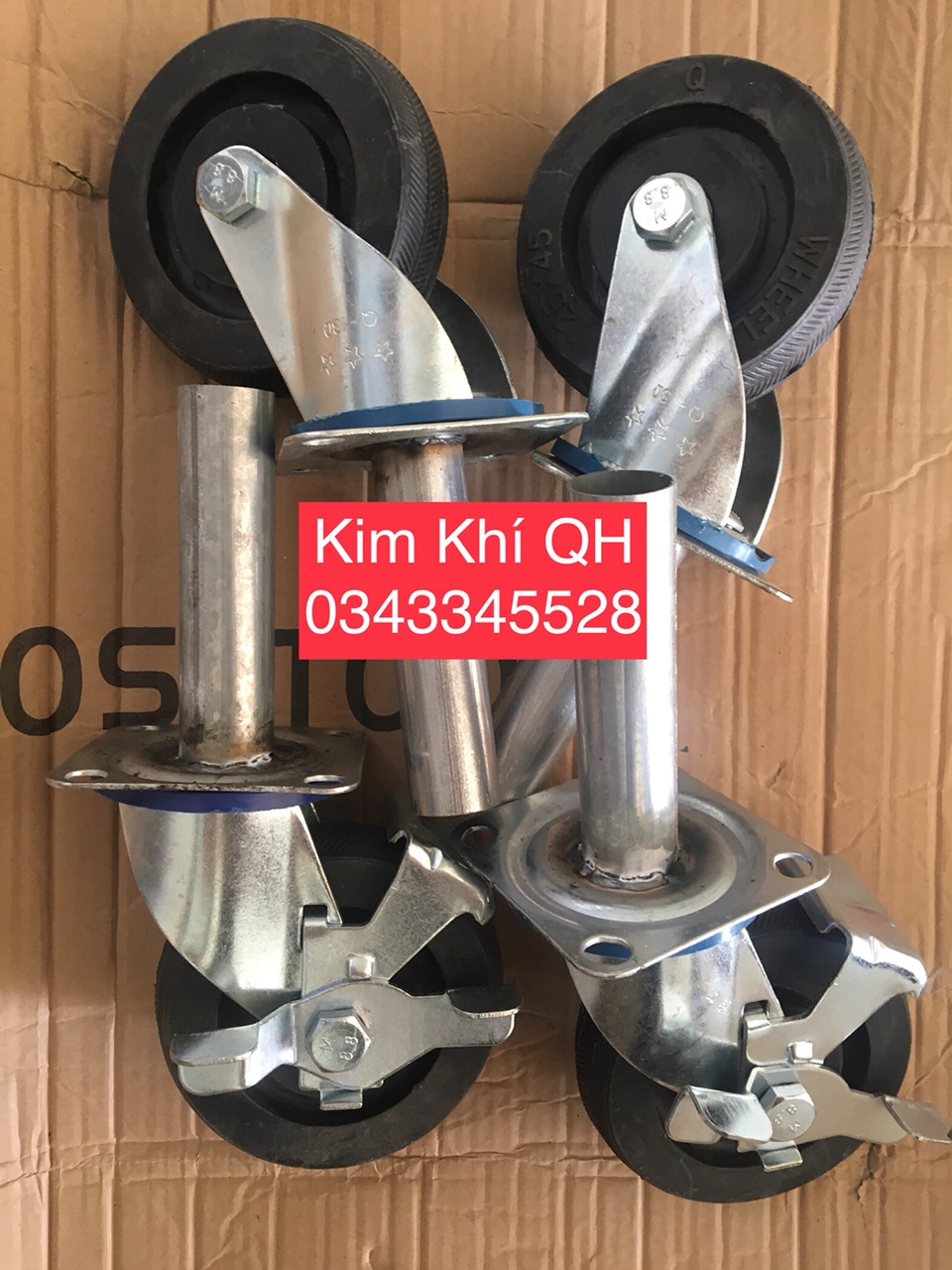 Bánh xe đẩy giàn giáo các kích thước ( giá 1 cái)
